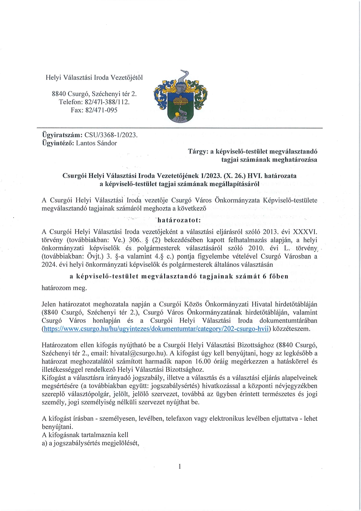 Kpvisel testlet mandtumszm meghatrozsa 2024 Csurg 1 page 0001