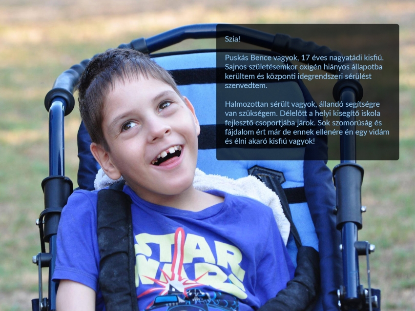 Seg&iacute;ts&uuml;nk egy&uuml;tt Pusk&aacute;s Benc&eacute;nek!