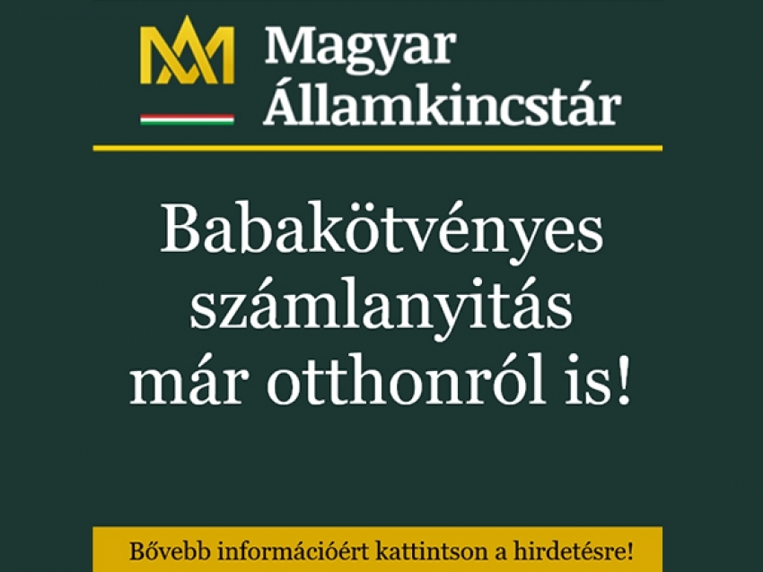 Babakötvényes számlanyitás már otthonról is!