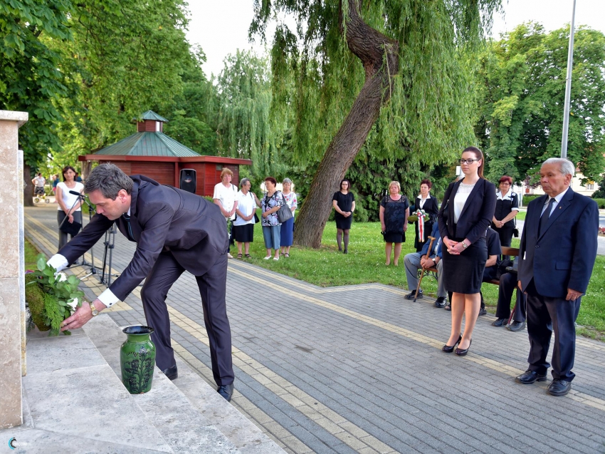 A magyar hősökre emlékezett Csurgó május 29-én