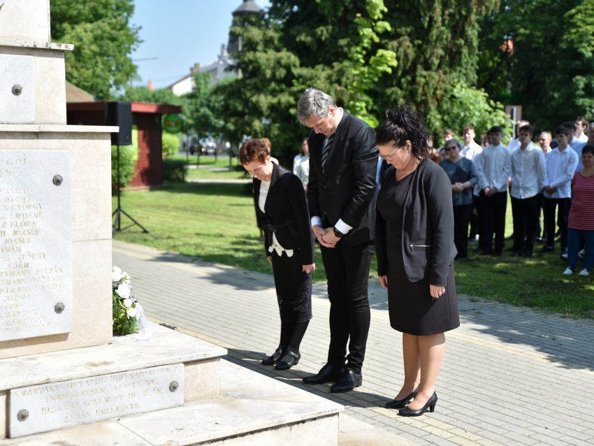 A magyar hősökre emlékezett Csurgó 2023. május 26-án