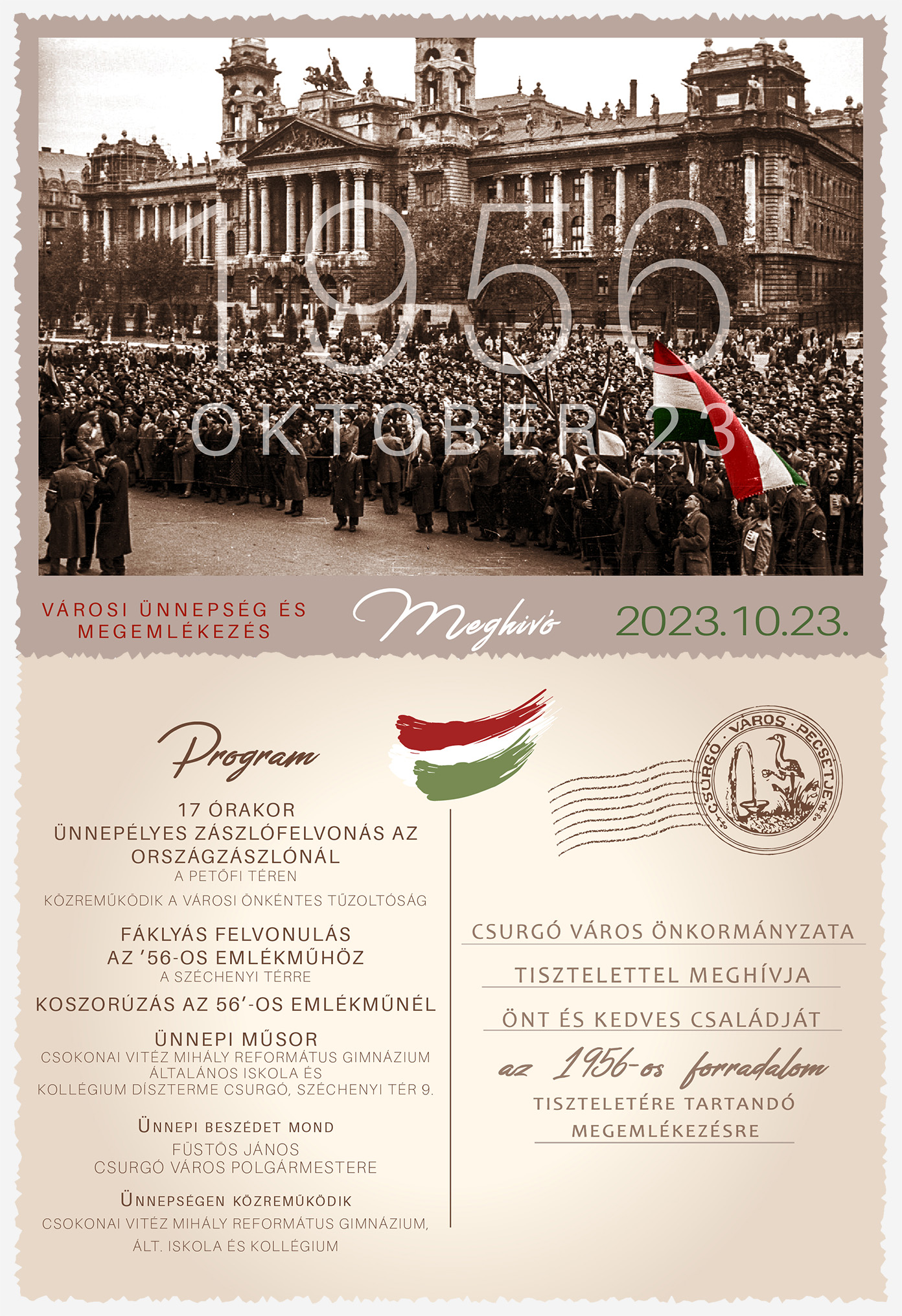 Meghívó Október 23