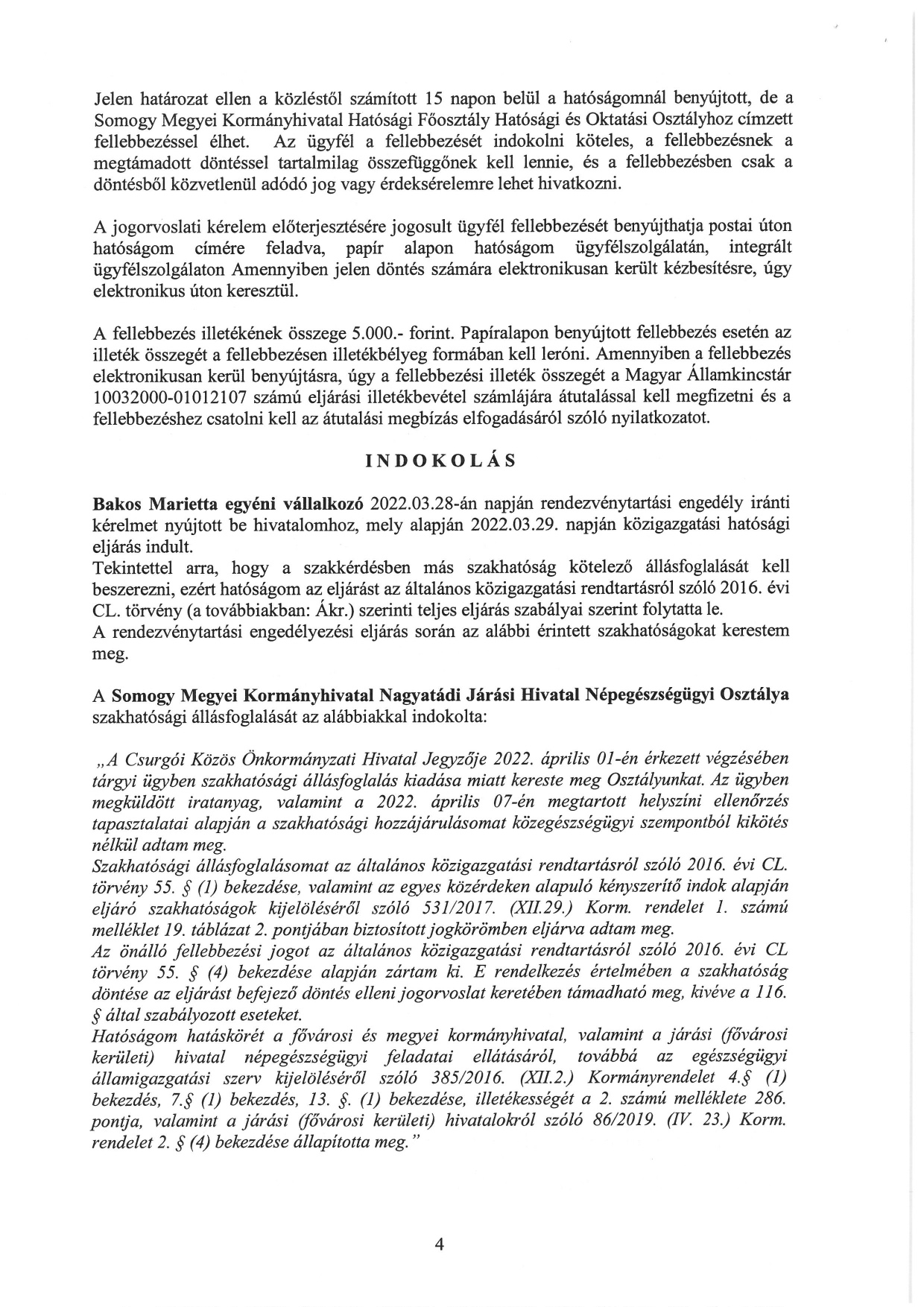 csu 1391 12 közlemény page 0004