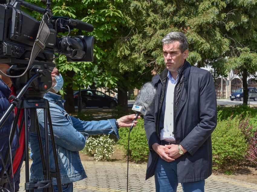 Folyamatban lévő fejlesztésekről számolt be Füstös János polgármester